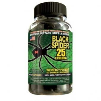 Жиросжигатель Black Spider 25 (100 капсул) - Ташкент