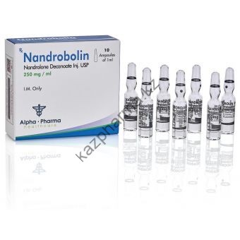 Nandrobolin (Дека, Нандролон деканоат) Alpha Pharma 10 ампул по 1мл (1амп 250 мг) - Ташкент