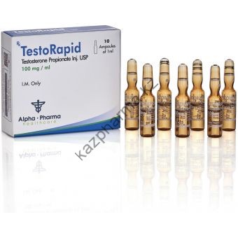 TestoRapid (Тестостерон пропионат) Alpha Pharma 10 ампул по 1мл (1амп 100 мг) - Ташкент