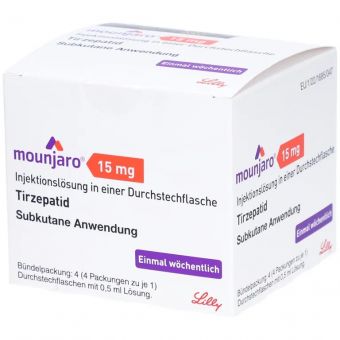 Mounjaro (Tirzepatide) раствор для п/к введ. 4 флакона 0,5 мл по 15 мг Ташкент