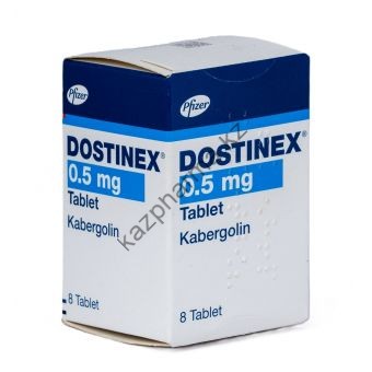 Каберголин Dostinex 8 таблеток (1 таб 0.5 мг)  Ташкент