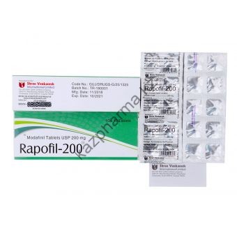 Модафинил Rapofil 200 10 таблеток (1таб/200 мг) - Ташкент