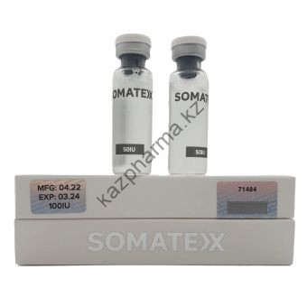 Жидкий гормон роста Somatex (Соматекс) 2 флакона по 50Ед (100 Единиц) - Ташкент