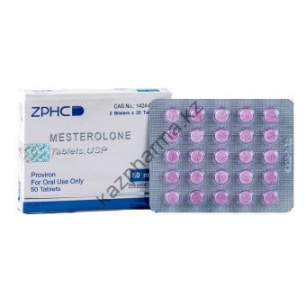 Mesterolone (Провирон) ZPHC 50 таблеток (1таб 50 мг) - Ташкент