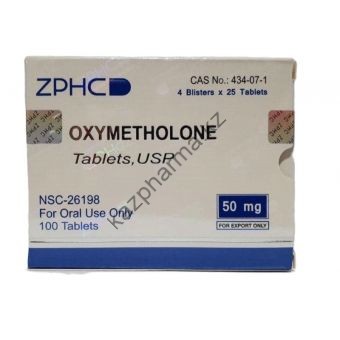 Оксиметолон ZPHC (Oxymetholone)  50 таблеток (1таб 50 мг) - Ташкент