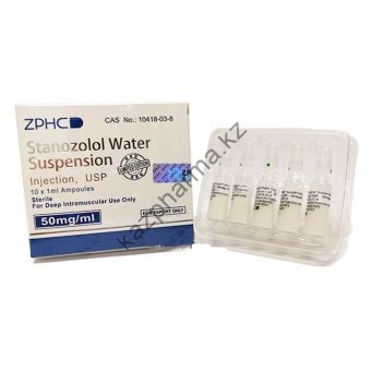 Винстрол ZPHC (Stanozolol Suspension) 10 ампул по 1мл (1амп 50 мг) - Ташкент
