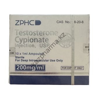 Тестостерон ципионат ZPHC (Testosterone Cypionate) 10 ампул по 1мл (1амп 250 мг) - Ташкент