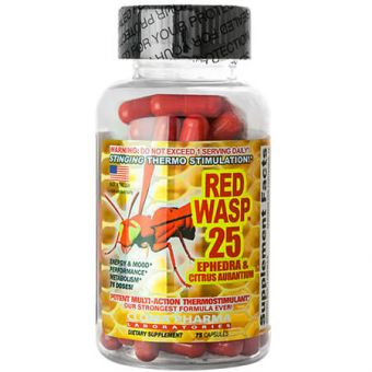 Жиросжигатель Cloma Pharma Red Wasp 25 (75 капсул) - Ташкент