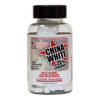 Жиросжигатель Cloma Pharma China White 25 (100 таб) - Ташкент